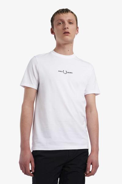 Afbeelding voor product T-shirt van het merk Fred Perry in het Wit