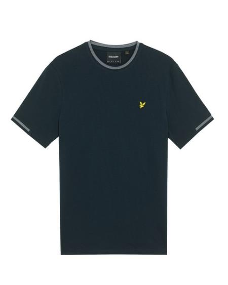 Afbeelding voor product T-shirt van het merk Lyle & Scott in het Marine