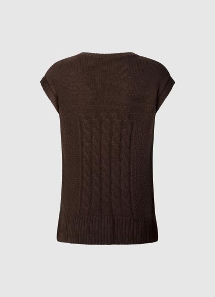 Afbeelding voor product Gilet van het merk Pepe Jeans in het Bruin