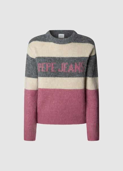 Afbeelding voor product Pull van het merk Pepe Jeans in het Roze