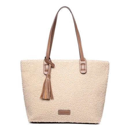 Afbeelding voor product Handtas van het merk Laurent David in het Beige