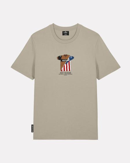 Afbeelding voor product T-shirt van het merk The Vandal in het Beige