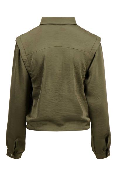 Afbeelding voor product Bloes van het merk Zusss in het Kaki