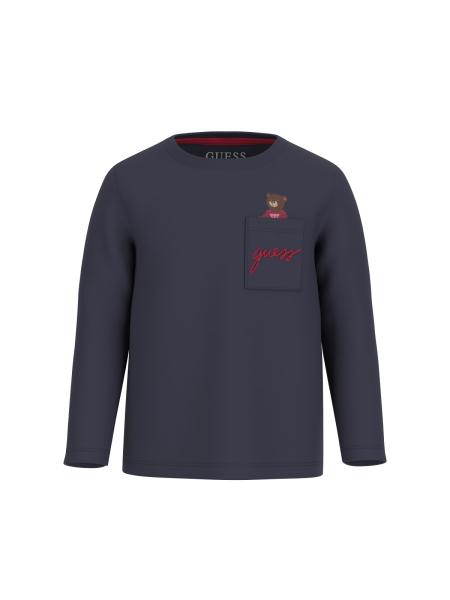 Afbeelding voor product T-shirt van het merk Guess in het Blauw