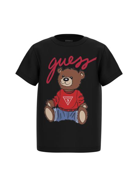 Afbeelding voor product T-shirt van het merk Guess in het Zwart