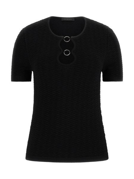 Afbeelding voor product T-shirt van het merk Guess in het Zwart