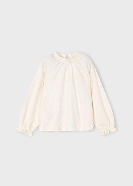 Afbeelding voor product T-shirt van het merk Mayoral in het Ecru