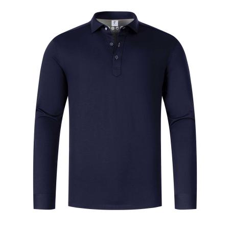 Afbeelding voor product Polo van het merk R2 Amsterdam in het Marine