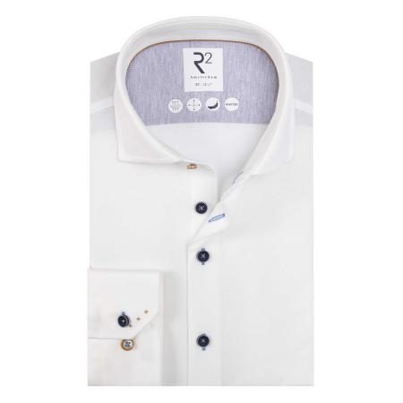 Afbeelding voor product Hemd van het merk R2 Amsterdam in het Wit