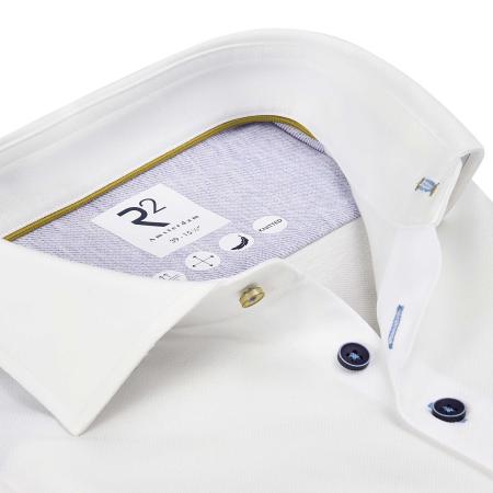 Afbeelding voor product Hemd van het merk R2 Amsterdam in het Wit