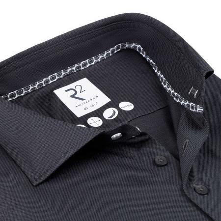 Afbeelding voor product Hemd van het merk R2 Amsterdam in het Grijs