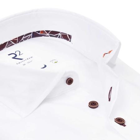 Afbeelding voor product Hemd van het merk R2 Amsterdam in het Wit