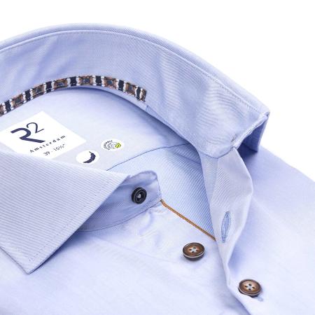 Afbeelding voor product Hemd van het merk R2 Amsterdam in het Blauw