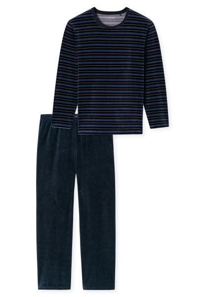 Afbeelding voor product Pyjama van het merk Schiesser in het Blauw