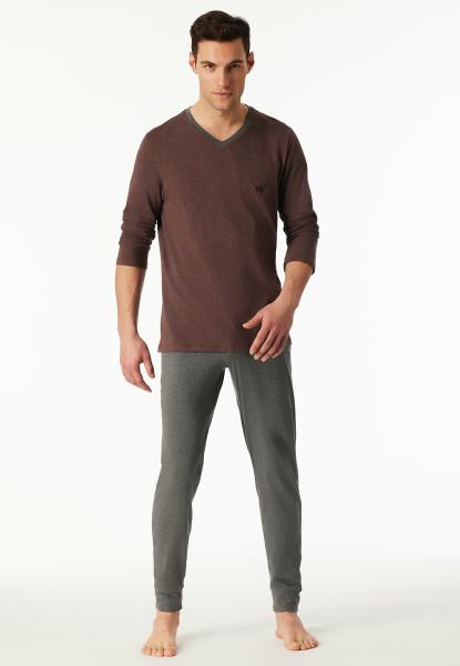 Afbeelding voor product Pyjama van het merk Schiesser in het Rood