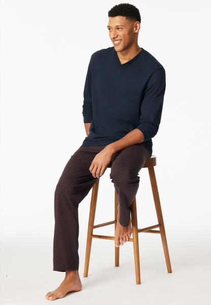 Afbeelding voor product Pyjama van het merk Schiesser in het Bordeaux