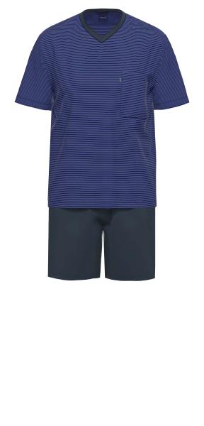 Afbeelding voor product Pyjama van het merk Ammann in het Donker Blauw