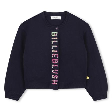 Afbeelding voor product Gilet van het merk Billieblush in het Marine