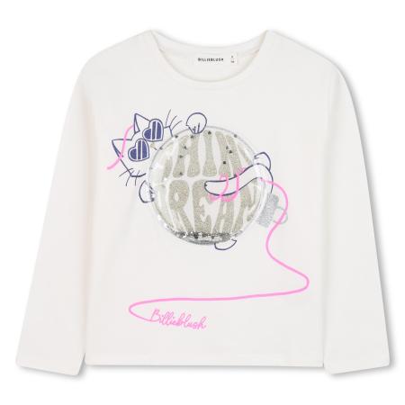 Afbeelding voor product T-shirt van het merk Billieblush in het Ecru