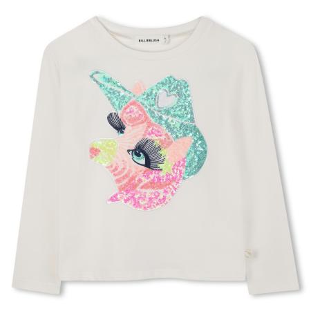 Afbeelding voor product T-shirt van het merk Billieblush in het Beige