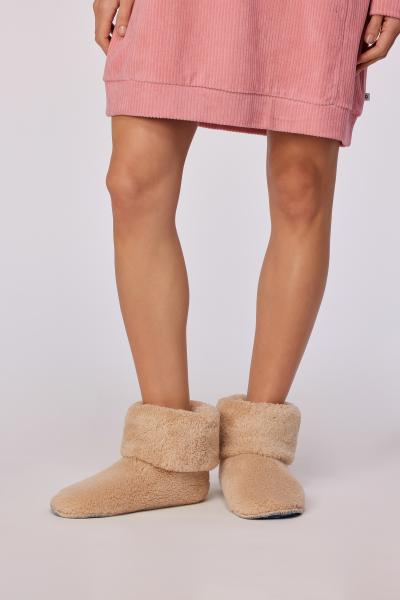 Afbeelding voor product Pantoffels van het merk Woody in het Beige