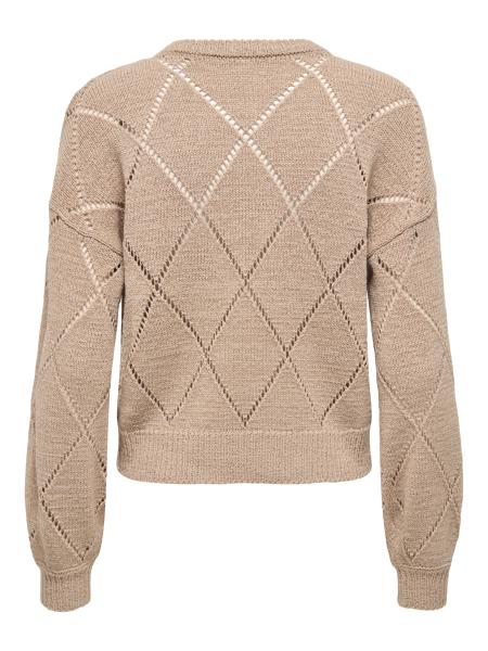 Afbeelding voor product Pull van het merk Only in het Beige