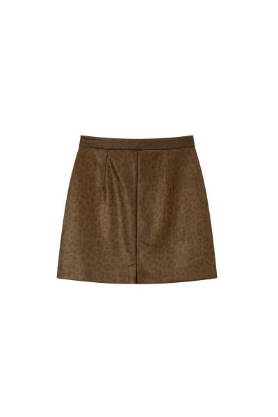 Afbeelding voor product Rok van het merk Vila Joy in het Kaki