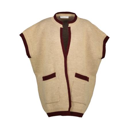 Afbeelding voor product Gilet van het merk Amelie&amelie in het Beige