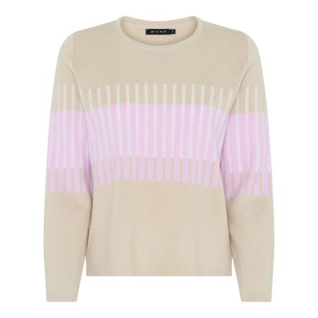 Afbeelding voor product Pull van het merk Micha in het Beige