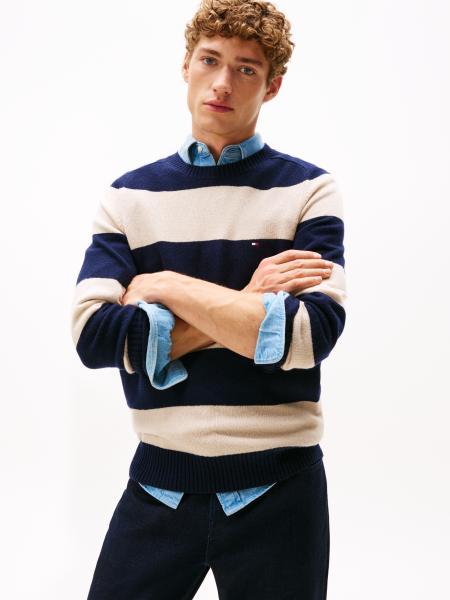 Afbeelding voor product Pull van het merk Tommy Hilfiger in het Blauw