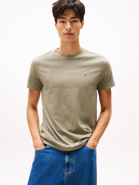 Afbeelding voor product T-shirt van het merk Tommy Jeans in het Groen