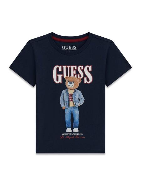 Afbeelding voor product T-shirt van het merk Guess in het Blauw