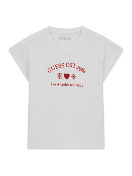 Afbeelding voor product T-shirt van het merk Guess in het Wit