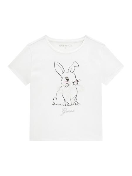 Afbeelding voor product T-shirt van het merk Guess in het Wit