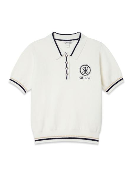 Afbeelding voor product Polo van het merk Guess in het Wit
