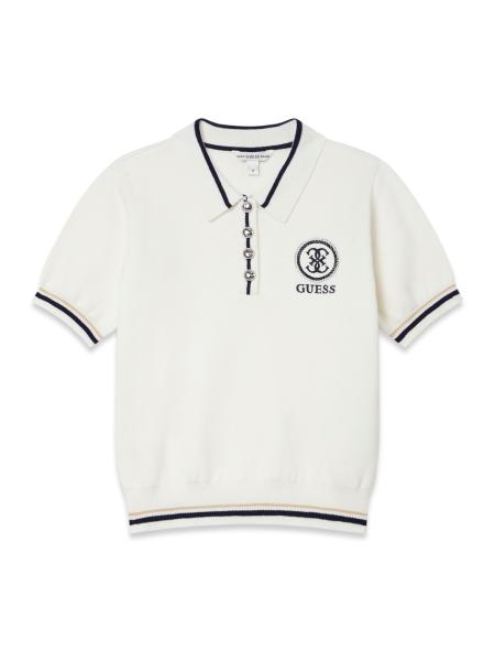 Afbeelding voor product Polo van het merk Guess in het Wit