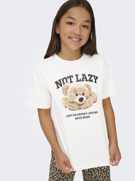 Afbeelding voor product T-shirt van het merk Kids Only in het Wit