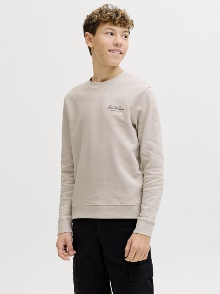 Afbeelding voor product Sweater van het merk Jack & Jones Junior in het Ecru