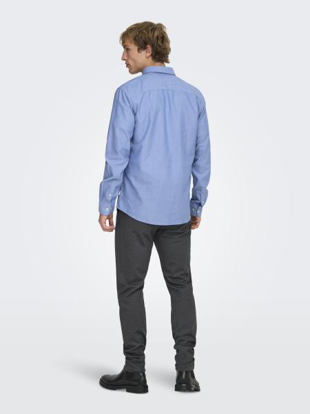 Afbeelding voor product Hemd van het merk Only & Sons in het Blauw