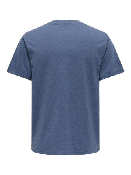 Afbeelding voor product T-shirt van het merk Only & Sons in het Blauw
