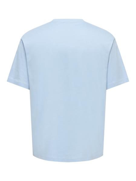 Afbeelding voor product T-shirt van het merk Only & Sons in het Blauw
