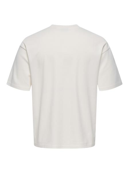 Afbeelding voor product T-shirt van het merk Only & Sons in het Wit