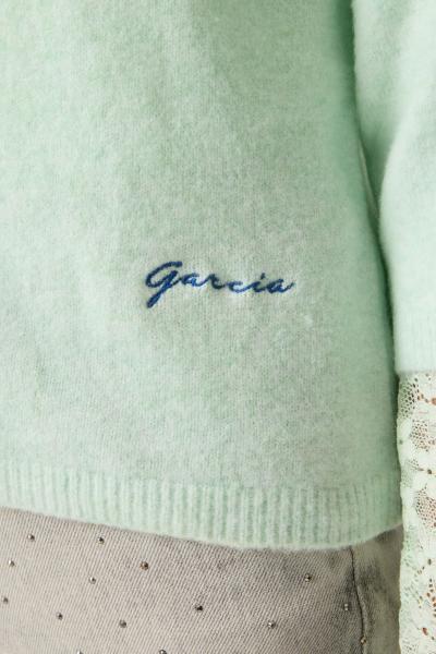 Afbeelding voor product Cardigan van het merk Garcia in het Groen