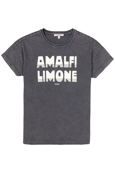 Afbeelding voor product T-shirt van het merk Garcia in het Grijs