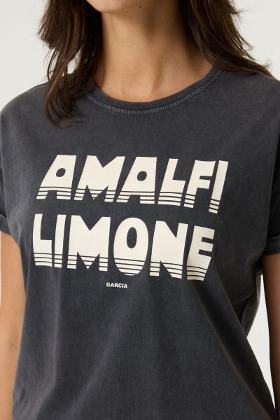 Afbeelding voor product T-shirt van het merk Garcia in het Grijs