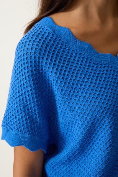 Afbeelding voor product Pull van het merk Garcia in het Blauw