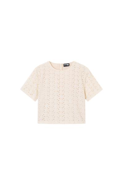 Afbeelding voor product T-shirt van het merk Awesome in het Ecru