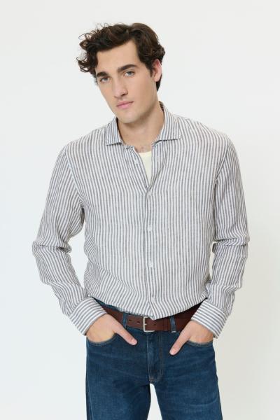 Afbeelding voor product Hemd van het merk Matinique in het Bruin