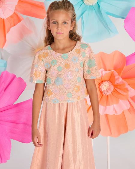 Afbeelding voor product Bloes van het merk Blue Bay in het Oranje