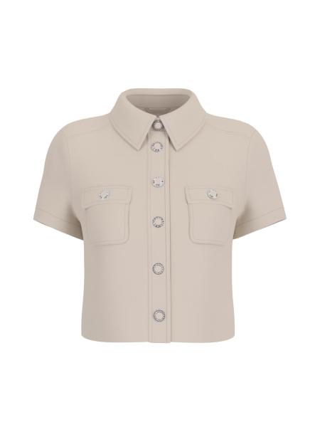 Afbeelding voor product Top van het merk Guess in het Beige